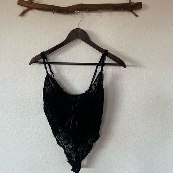 Black lingerie teddy - Picture 1 of 3